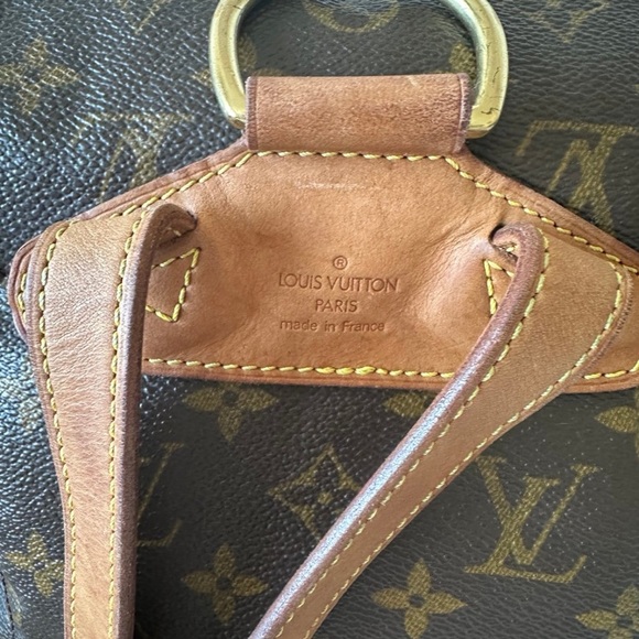 Louis Vuitton Classic Monogram Tan and Brown Backpack - Picture 6 of 13
